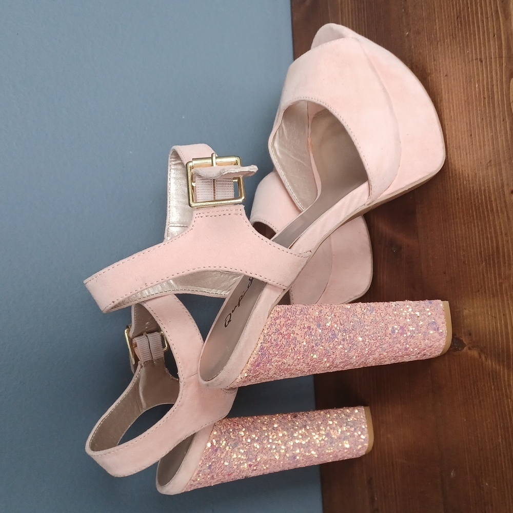 Qupid block heels